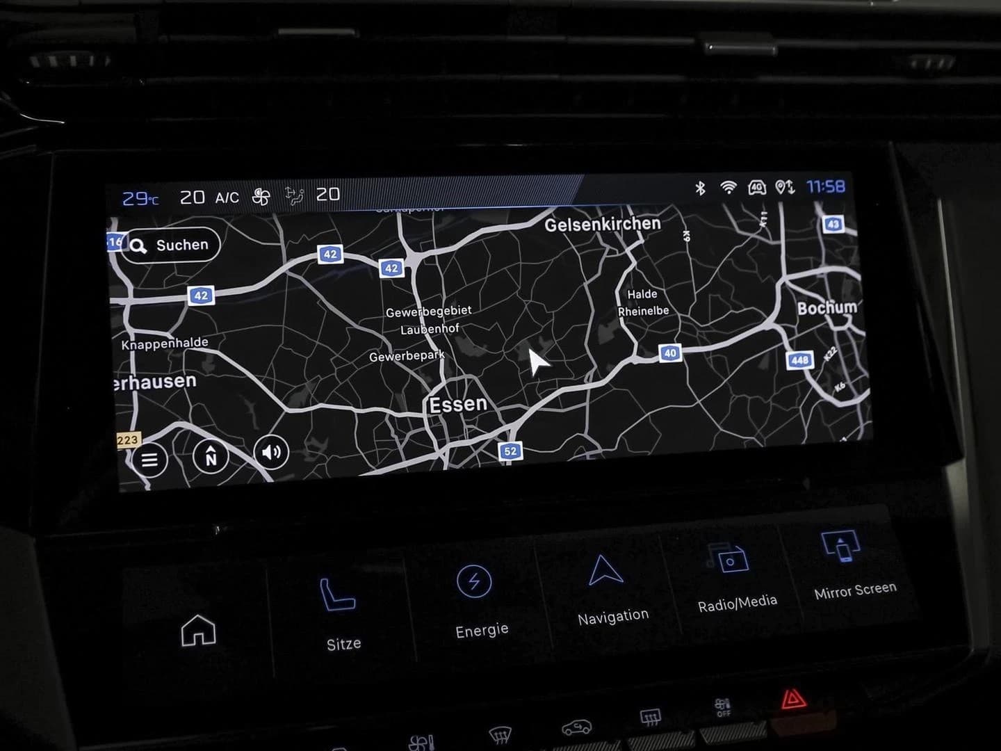 Peugeot 308 SW Allure Pack Hybrid 180 NAVI SHZ PDC KLIMA — 6