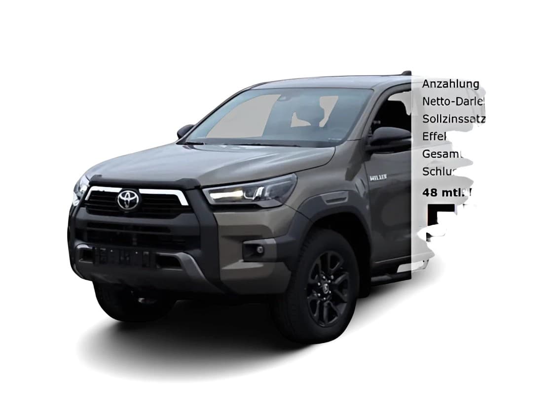 Toyota Hilux Invincible 4x4 2.8Mild-Hyb*Autom AHK 360°K...